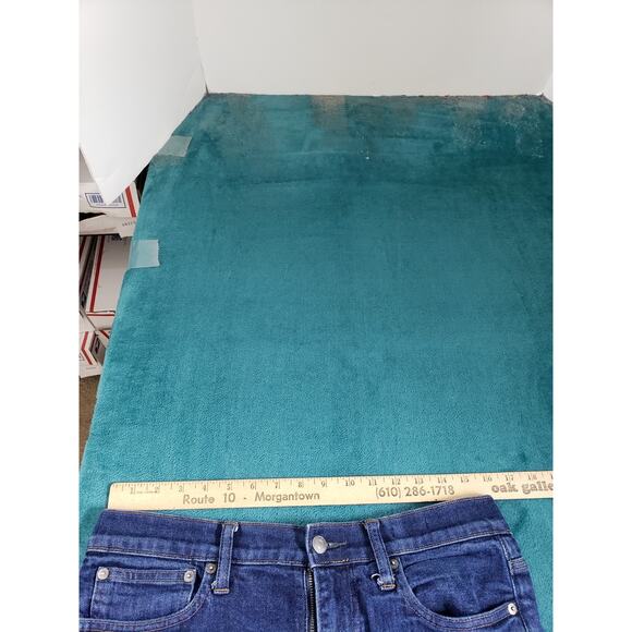 J Crew Jeans Size 32x26 Mens Blue Pants Stretch Denim Mid Rise 484 Slim Straight - Picture 11 of 15